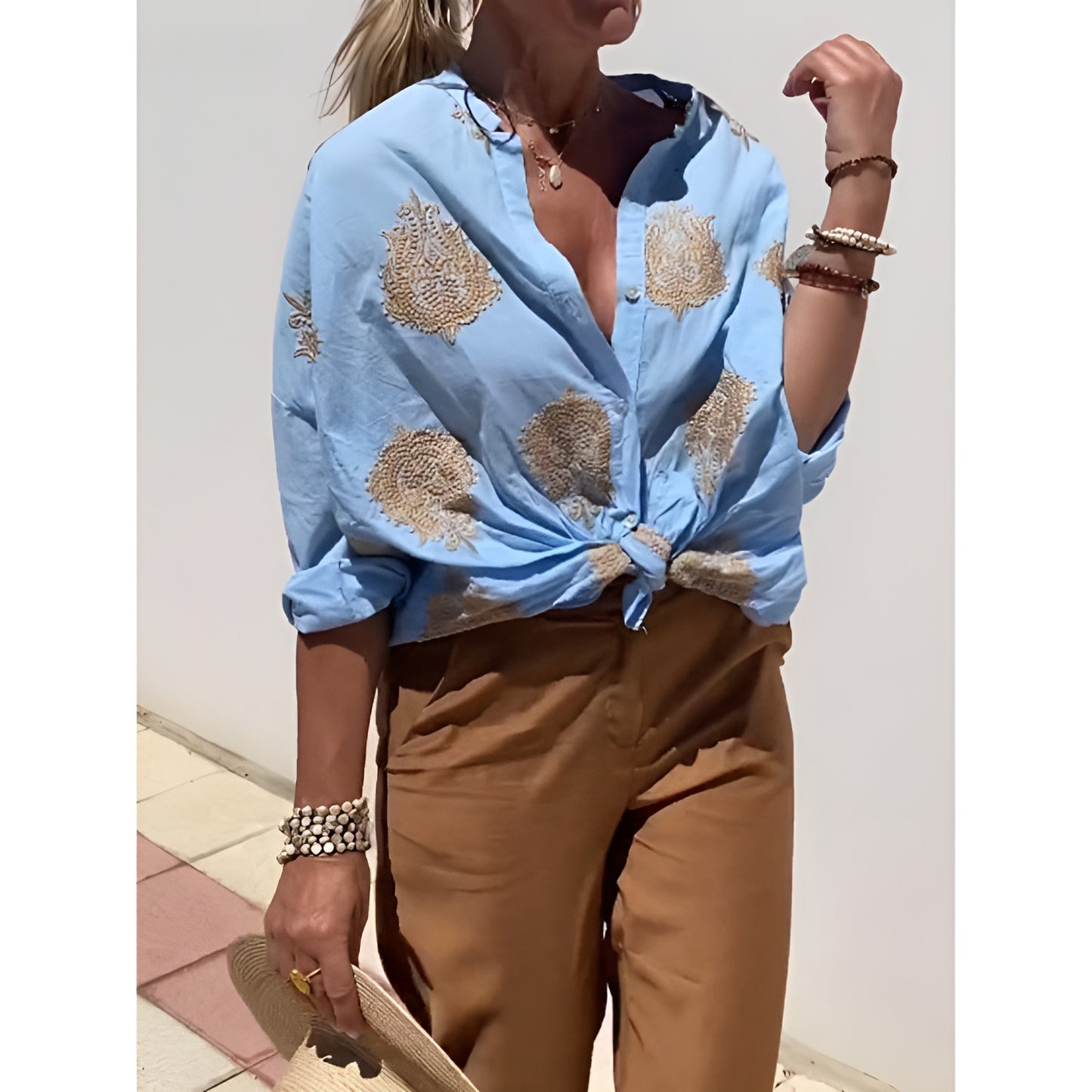 ALMA™ | Bluse med print