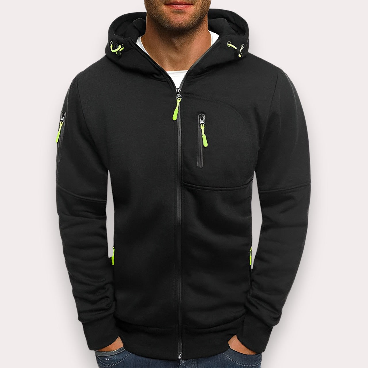 OLIVER™ | Stilfuld Tech-Fleece Jakke