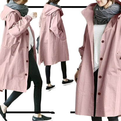 MANDY™ | Elegant og Vandafvisende Trenchcoat